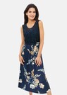 Nachtkleid mit zarter Spitze und Floralprint thumbnail 1