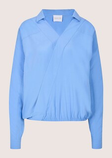 Bluse im Wickel-Look thumbnail 6