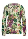 Lichte gedessineerde pullover met elegante hals thumbnail 7