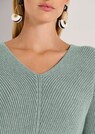 Langarm-Pullover mit V-Ausschnitt thumbnail 5