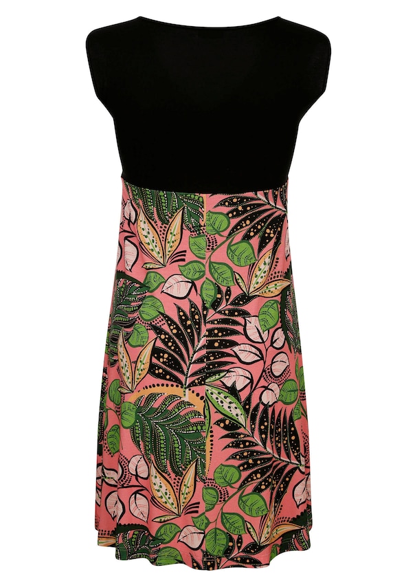 Strandkleid mit grafischem Druck 6