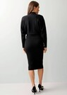 Strickkleid mit weiten Fledermausärmeln thumbnail 3