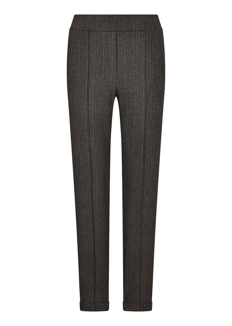 Pantalon CARLA avec motif à chevrons