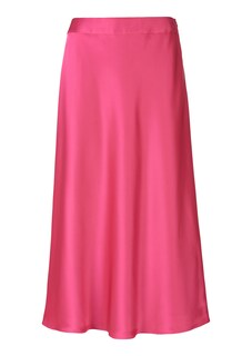 Satin skirt in an elegant lustre finish thumbnail 6