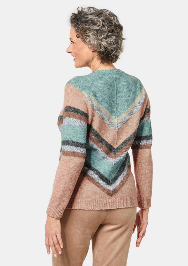 Weicher Pullover mit hochwertiger Intarsie 2