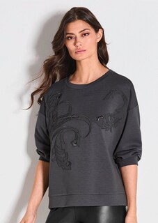 Collegepaita kukkakirjailulla thumbnail 5