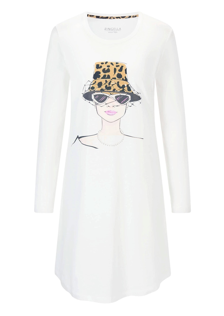 Nachthemd mit Animal Print