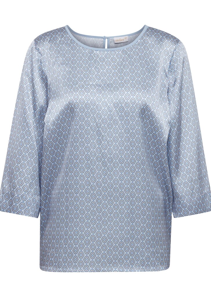 Gedessineerde blouse 1