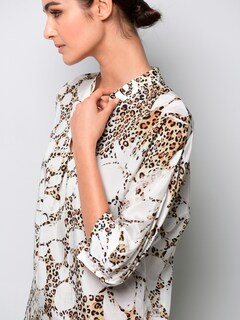 Oversizedbluse in modischem Print thumbnail 5