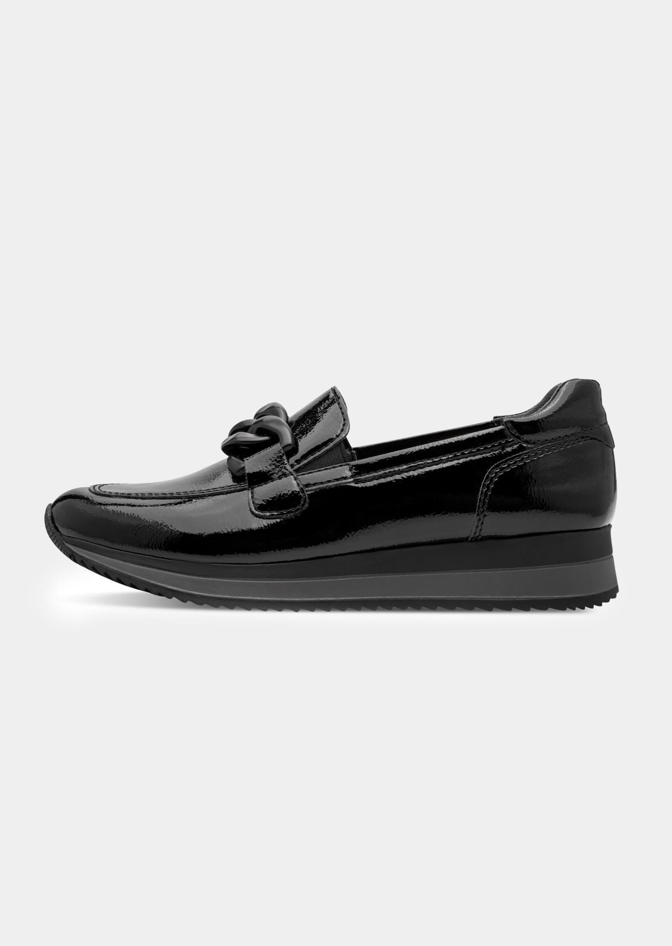 Slip-on schoen met sierbandje