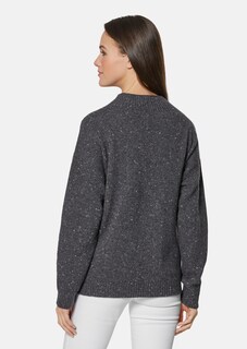 Stehkragenpullover mit Glanz-Effekt thumbnail 3