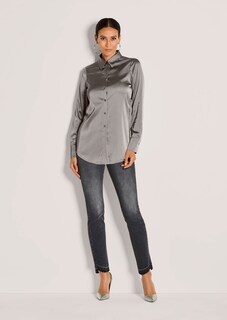 Zart schimmernde Hemdbluse thumbnail 2