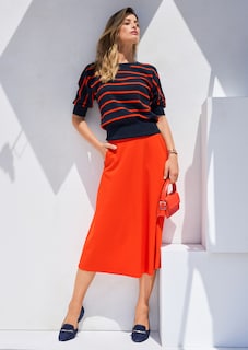 Striped jumper with mid-length sleeves thumbnail 7