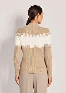 Pullover mit Blockstreifen thumbnail 3