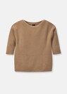 Cashmere jumper with textured mix thumbnail 6
