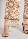 Weite Sommerhose mit Unikat-Print thumbnail 6