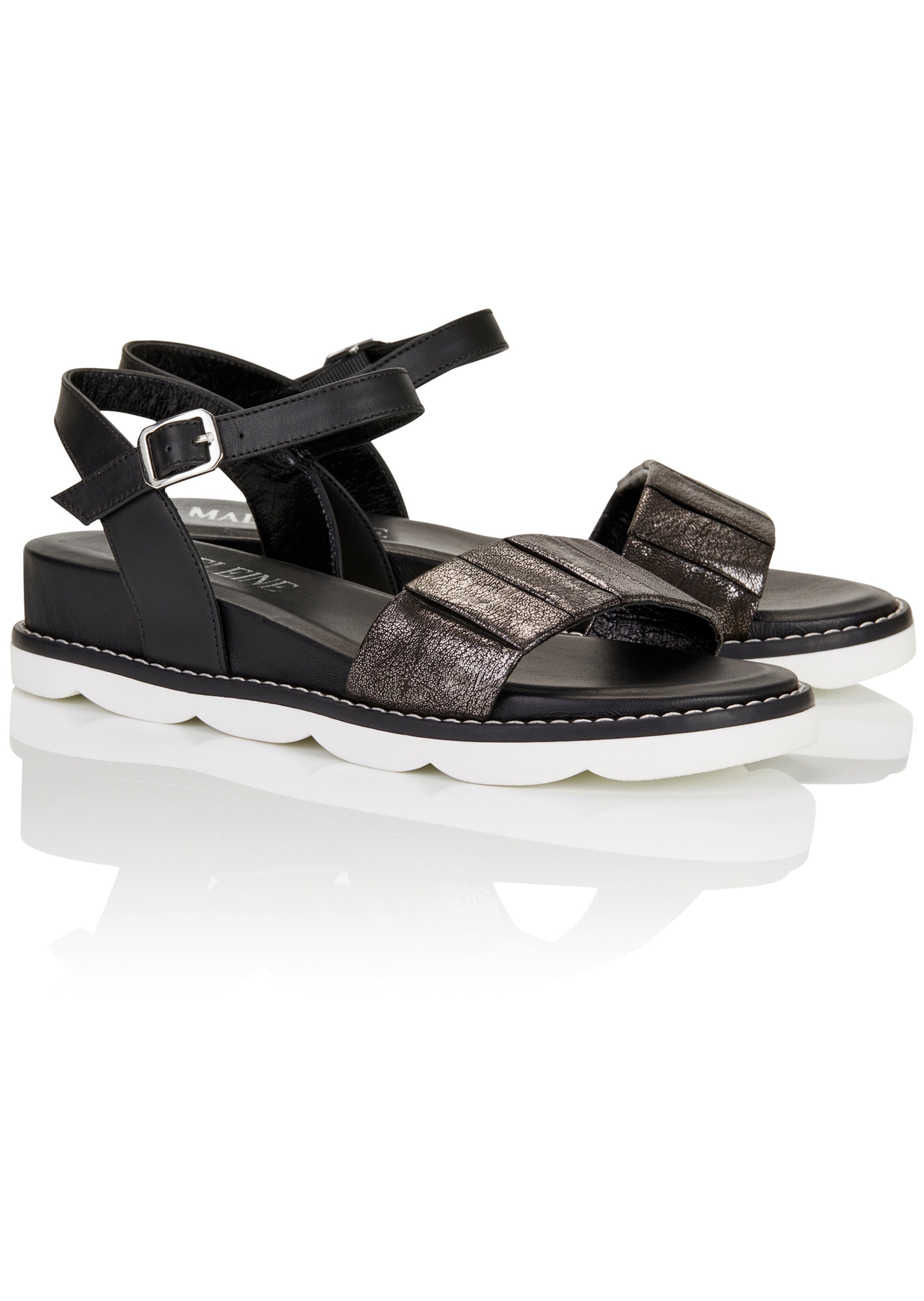 Leder-Sandaletten