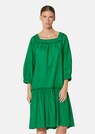 Dress with 3/4 sleeves and flounce thumbnail 1