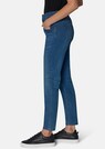 Verkürzte Slim fit-Jeans mit nachhaltiger Baumwolle und Waschung thumbnail 4