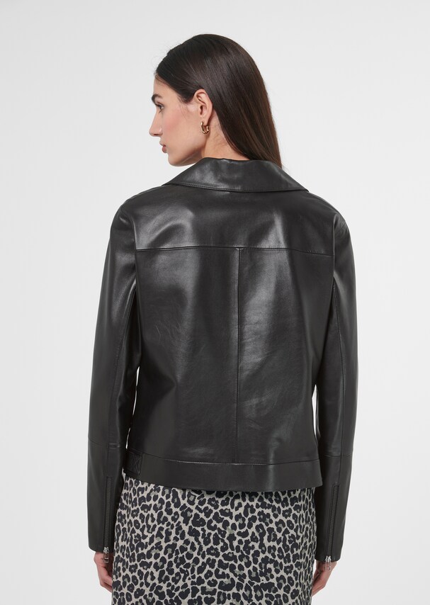 Leather jacket made from the finest lamb nappa 2