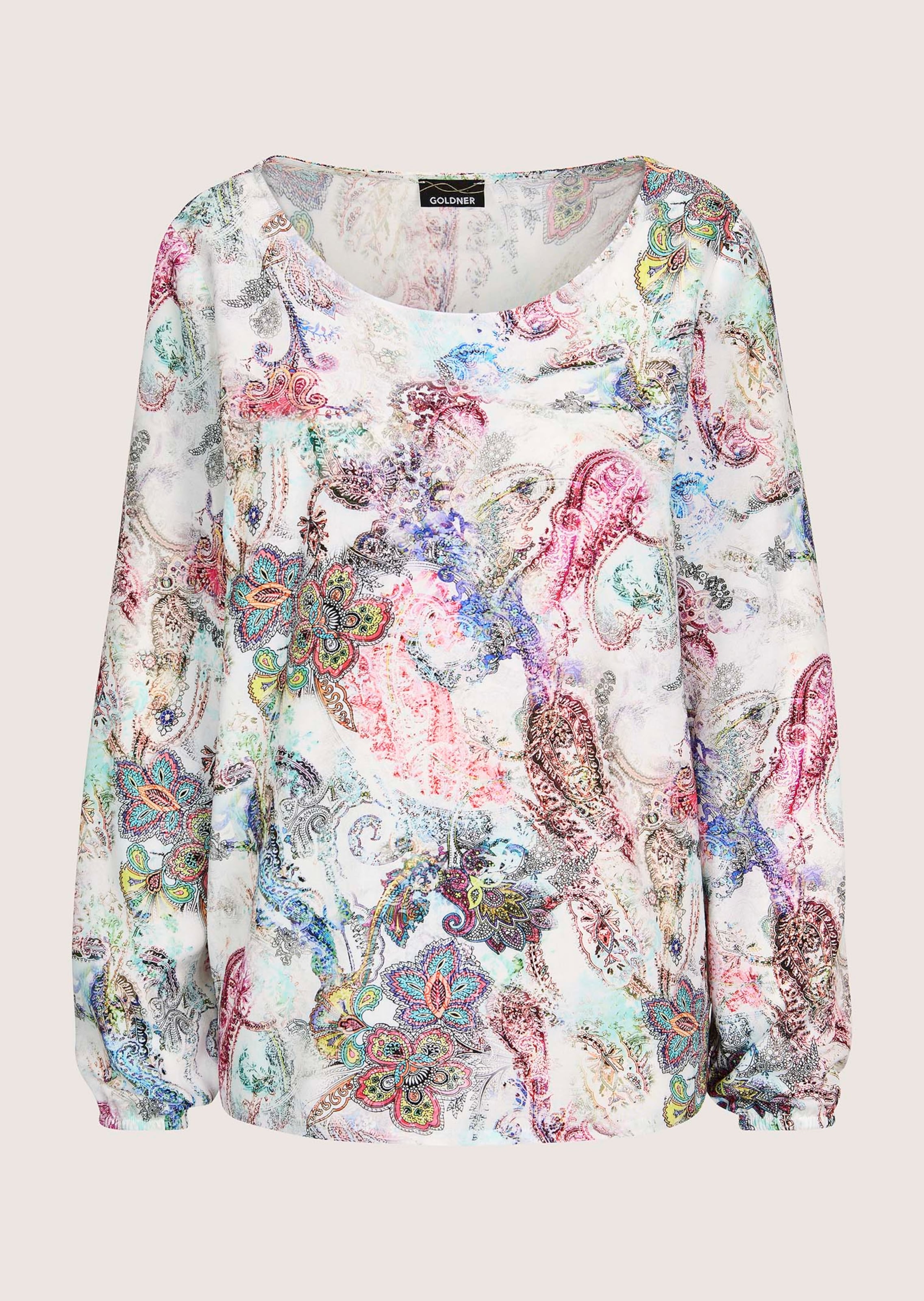 Bluse aus reiner Viskose