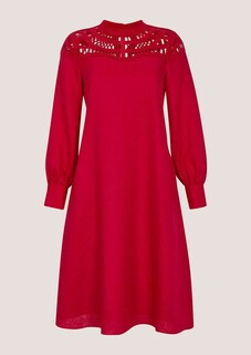 Leinenkleid mit Spitze thumbnail 6