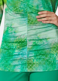 Jersey-Shirt mit 3/4-Ärmeln und Unikat-Print thumbnail 5