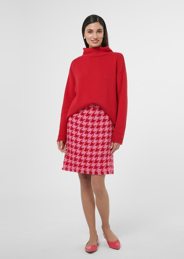 Tweed pencil skirt 1