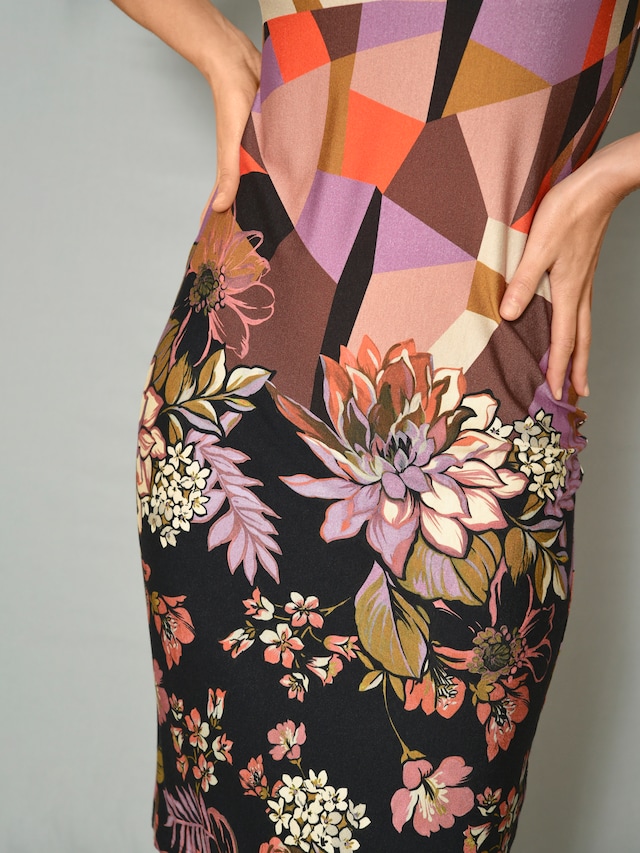 Strandkleid im modischen Druckdessin 3