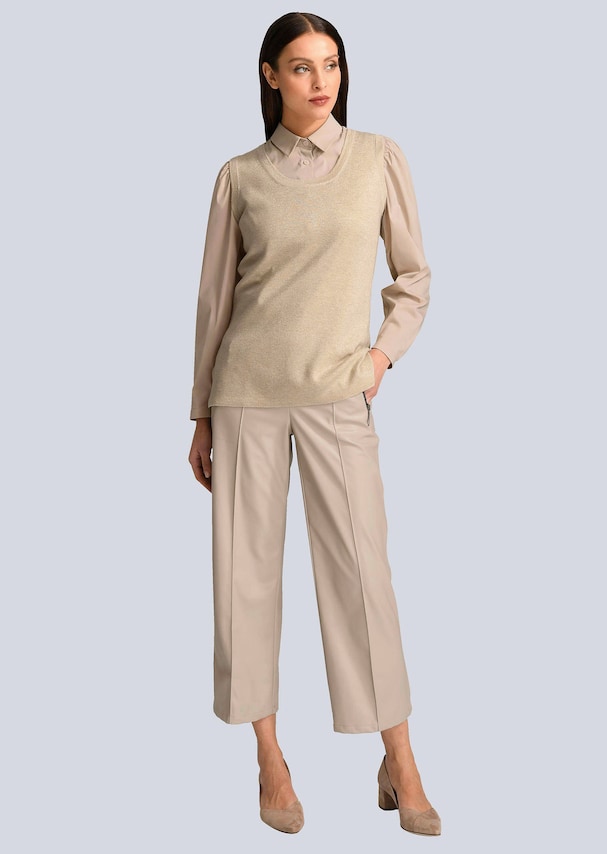 Pullunder mit Seitennahtschlitz 1