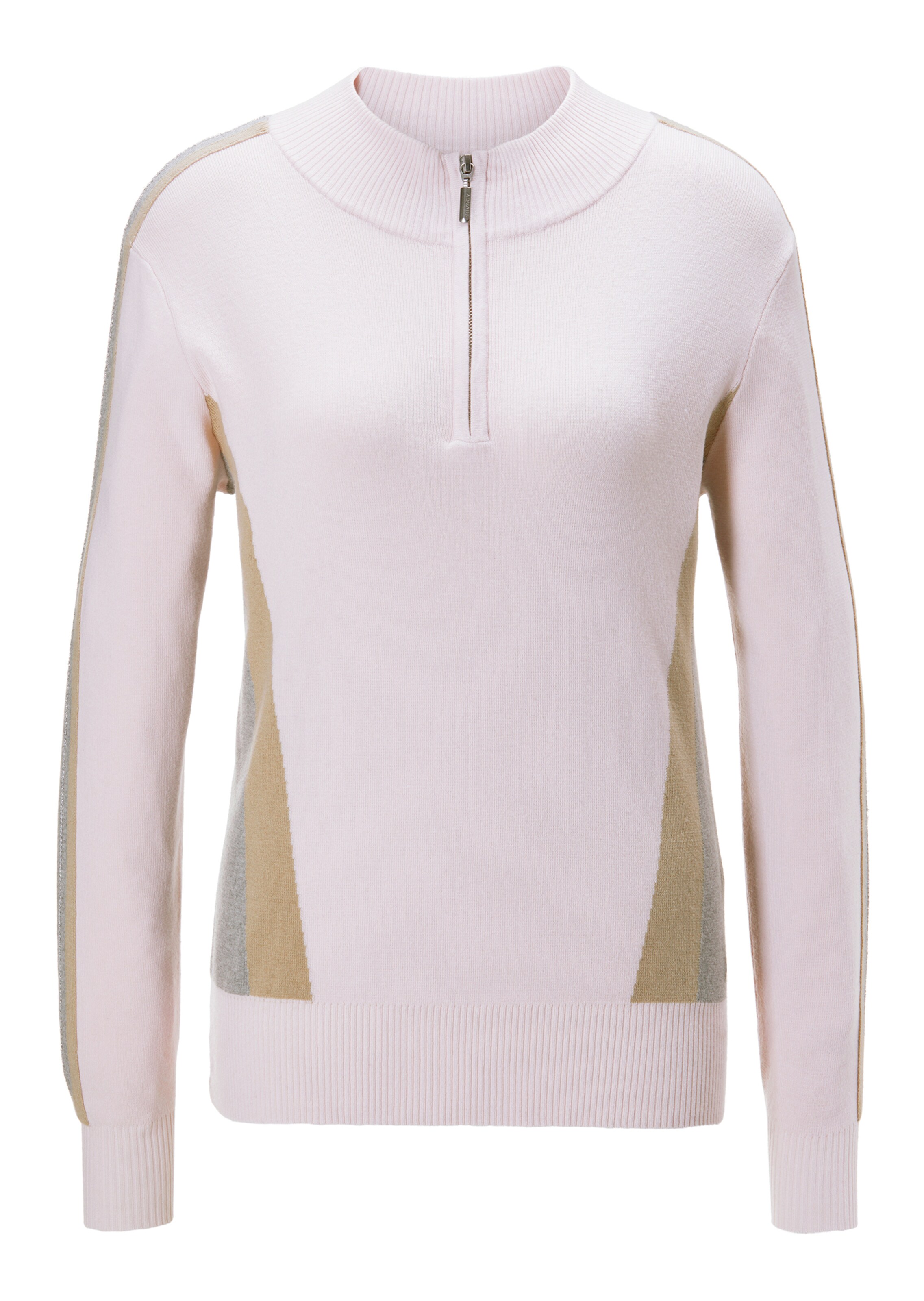 Pullover im Troyer-Stil