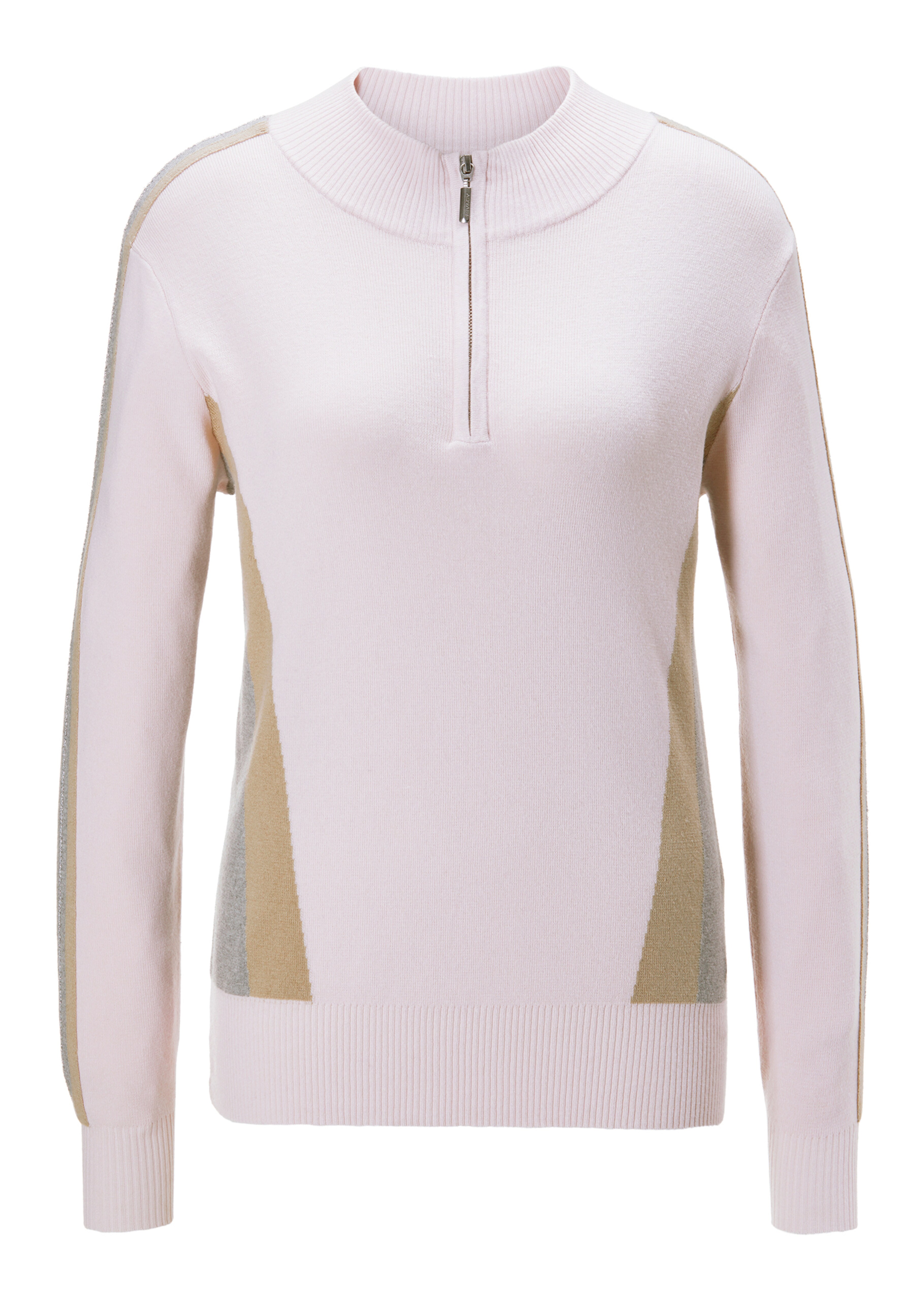 Pullover im Troyer-Stil