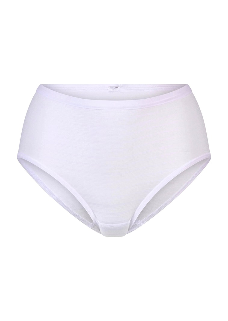 Slip taille haute aspect rayé