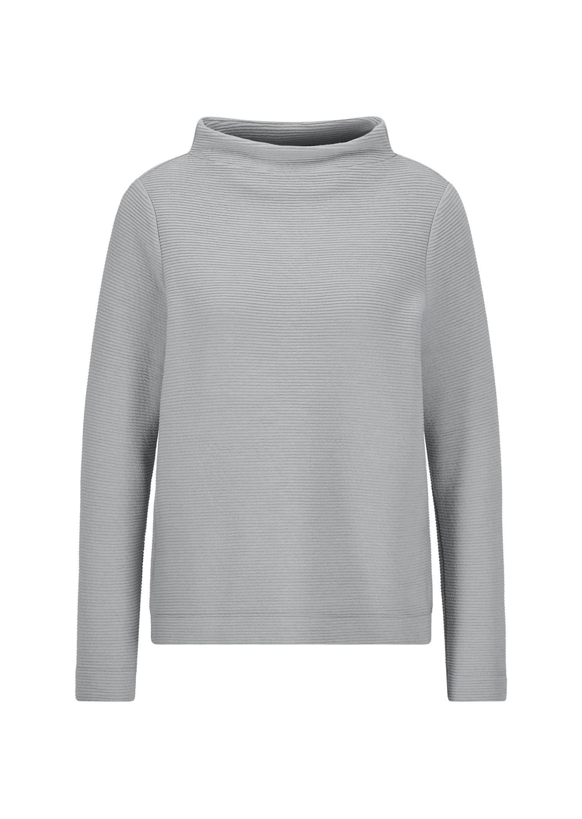 Ottoman-Sweatshirt mit Turtleneck