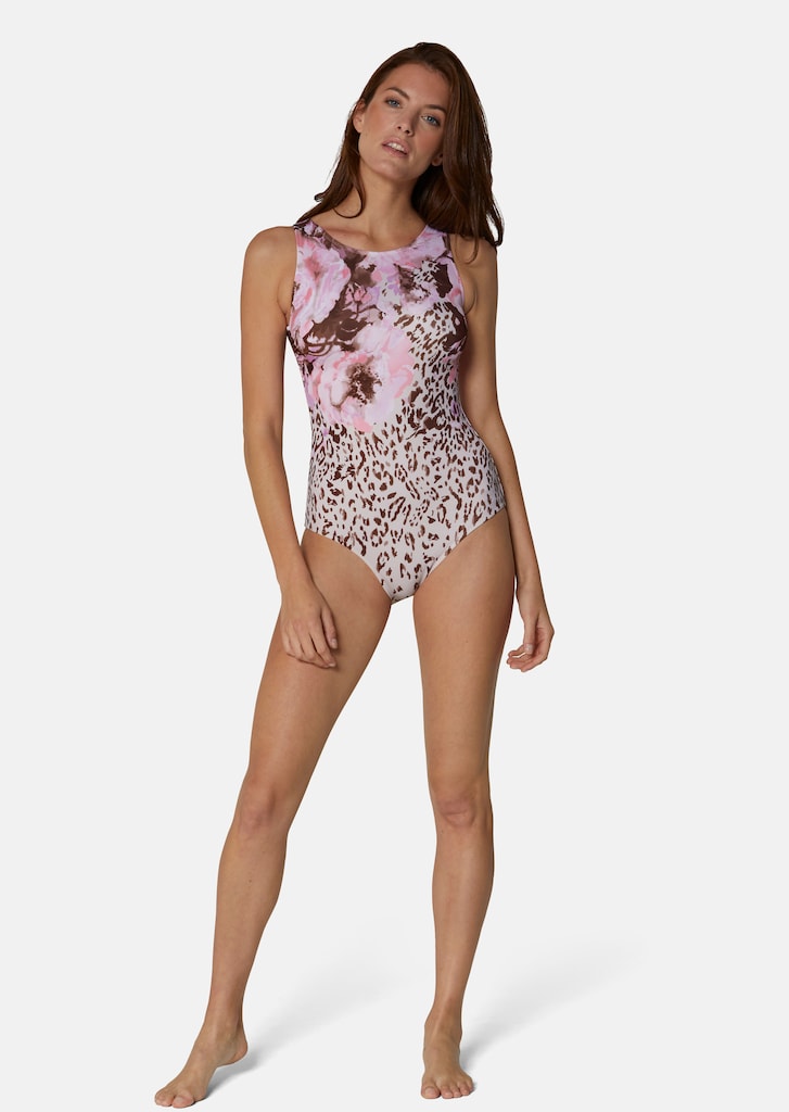 Swimming costume with pattern mix 1