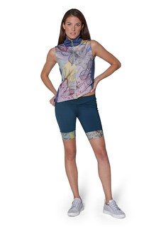 Cycling shorts with print inserts thumbnail 2