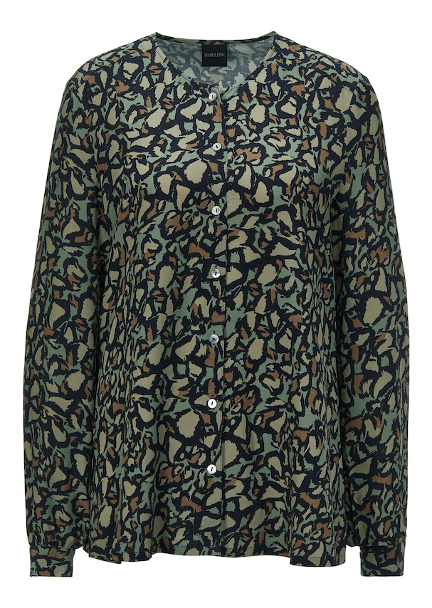 Blouse with animal pattern