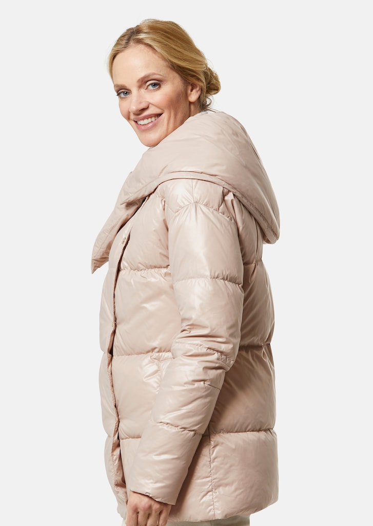 Warm quilted down jacket 3