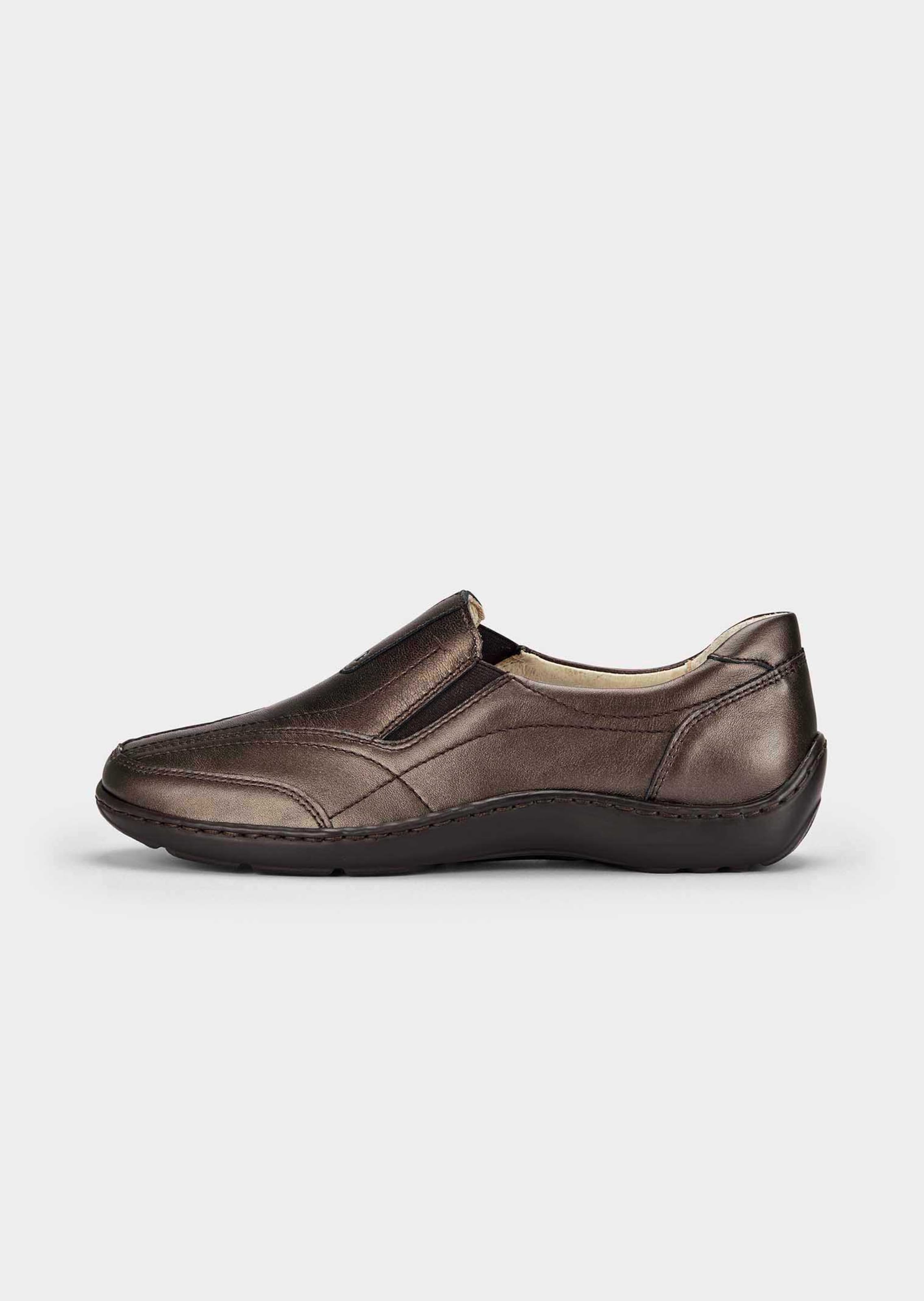 Élégants mocassins en cuir souple