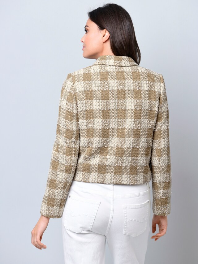 Blazer mit Karomuster 2