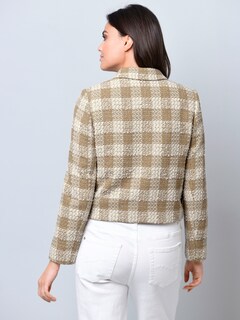 Blazer mit Karomuster thumbnail 3