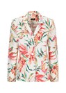 Floraler Blazer aus Waffel-Jersey thumbnail 6