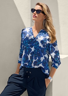 Tunika-Bluse mit kurzen Ärmeln thumbnail 7