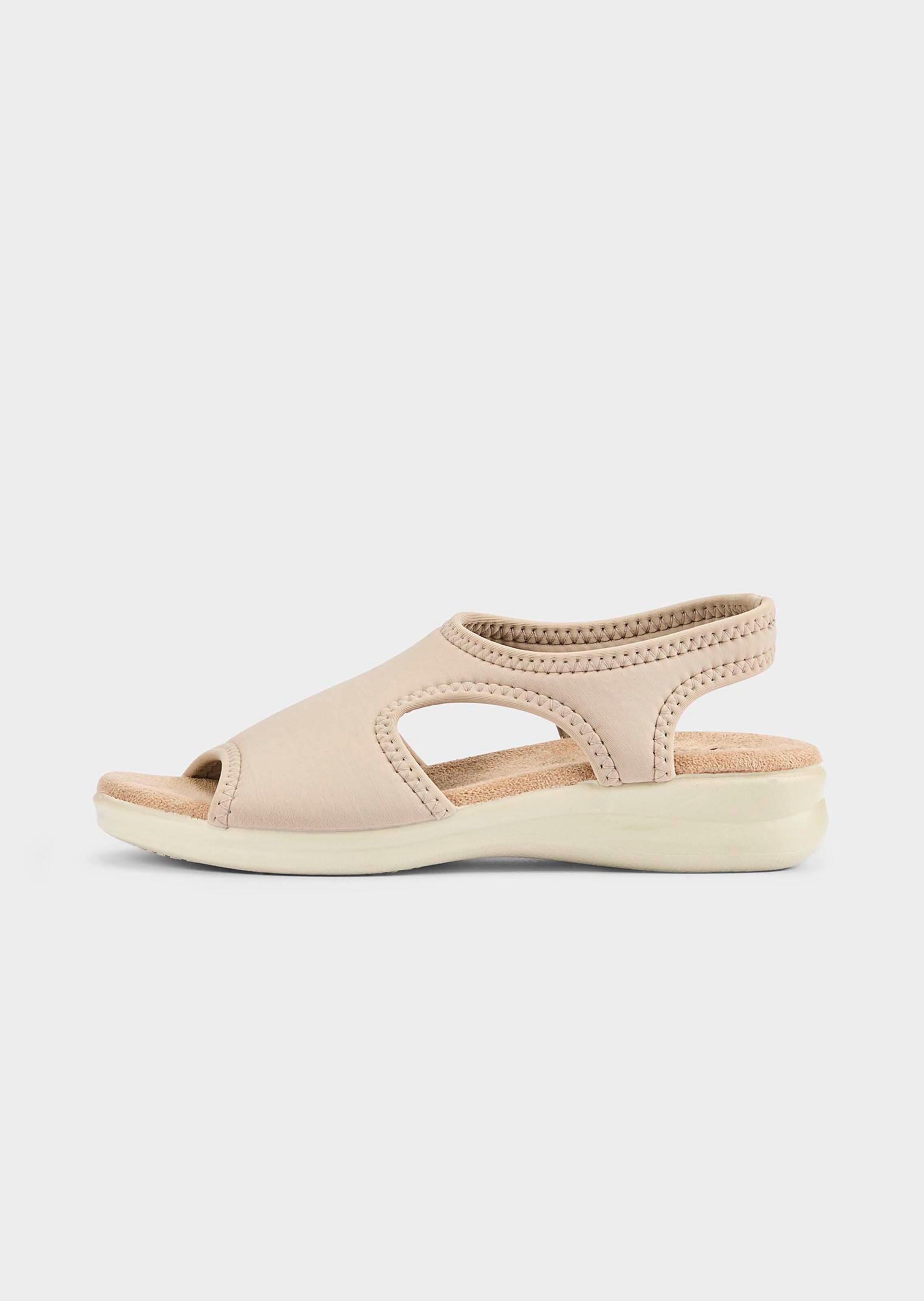 Sandalen aus Stretch