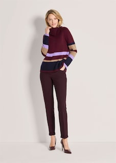 Pullover mit asymmetrischem Rollkragen thumbnail 2