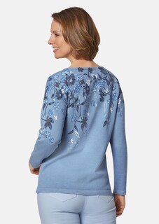 Leichter Druckpullover mit femininen Ausschnitt thumbnail 3