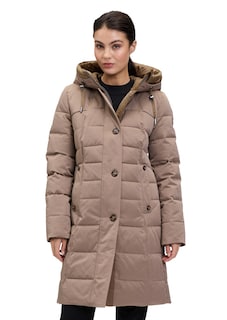 Manteau matelassée chaudement ouatiné avec capuche thumbnail 2