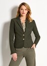 Nadelstreifen-Blazer mit goldfarbenen Wappenknöpfen thumbnail 7