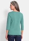 T-shirt basique en jersey interlock thumbnail 3