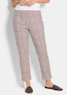 Pantalon extensible à motif thumbnail 1